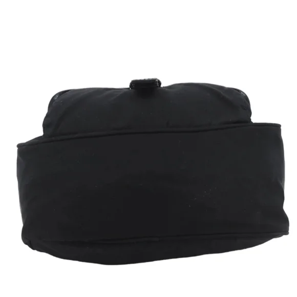 SOLD Prada Tessuto Black Nylon Small Messenger Bag Crossbody Bag Handbag - Picture 5 of 16
